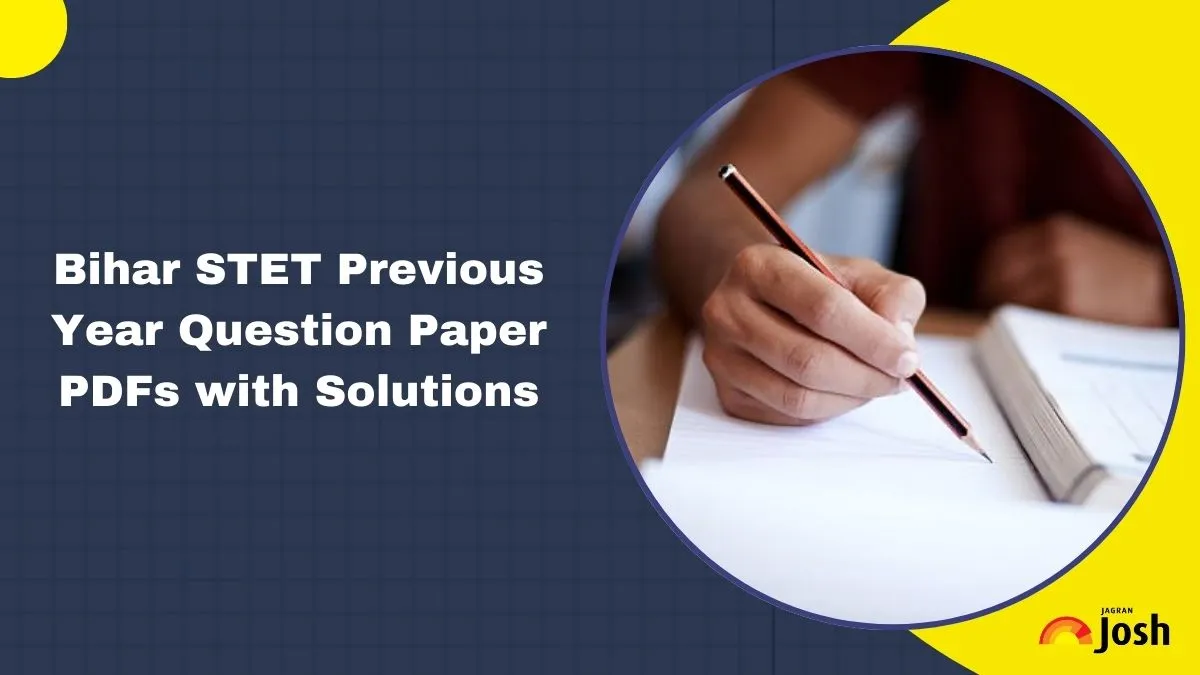 Bihar STET Previous Year Question Paper
