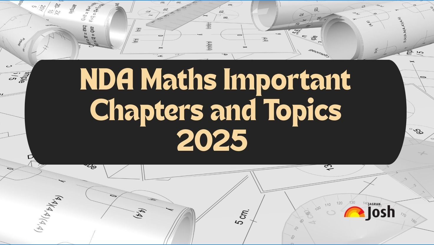 NDA Maths Important Chapters and Topics 2025 with Weightage