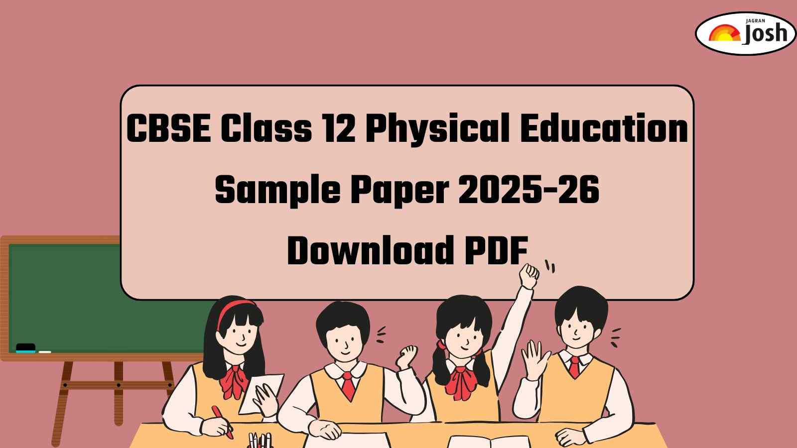 CBSE Class 12 Physical Education Sample Paper 2025-26 with Marking Scheme; Download PDF Link Here
