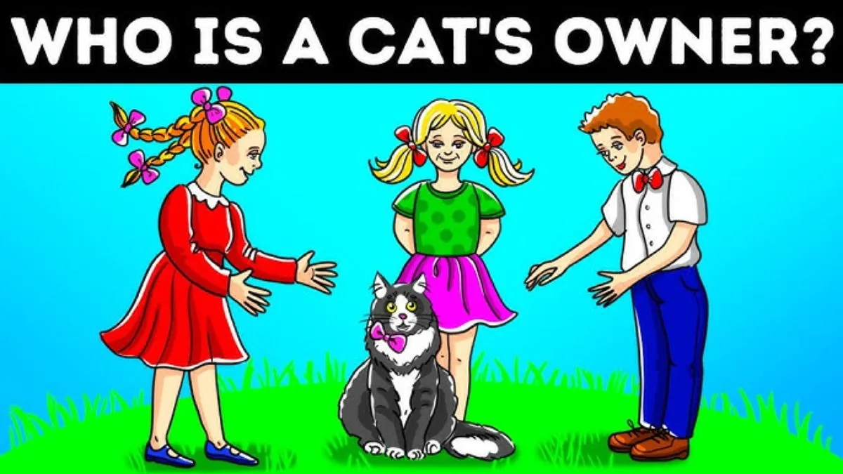 Spot who is the cat's owner.