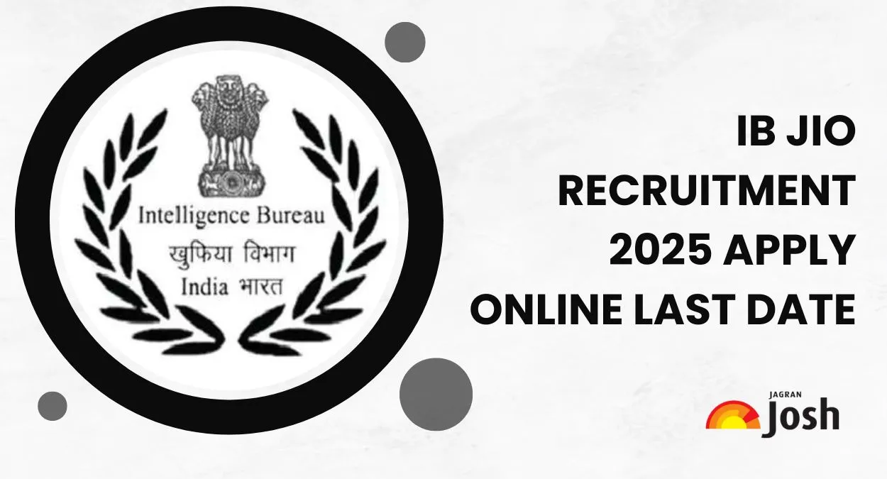 IB JIO Recruitment 2025 Apply Online Last Date