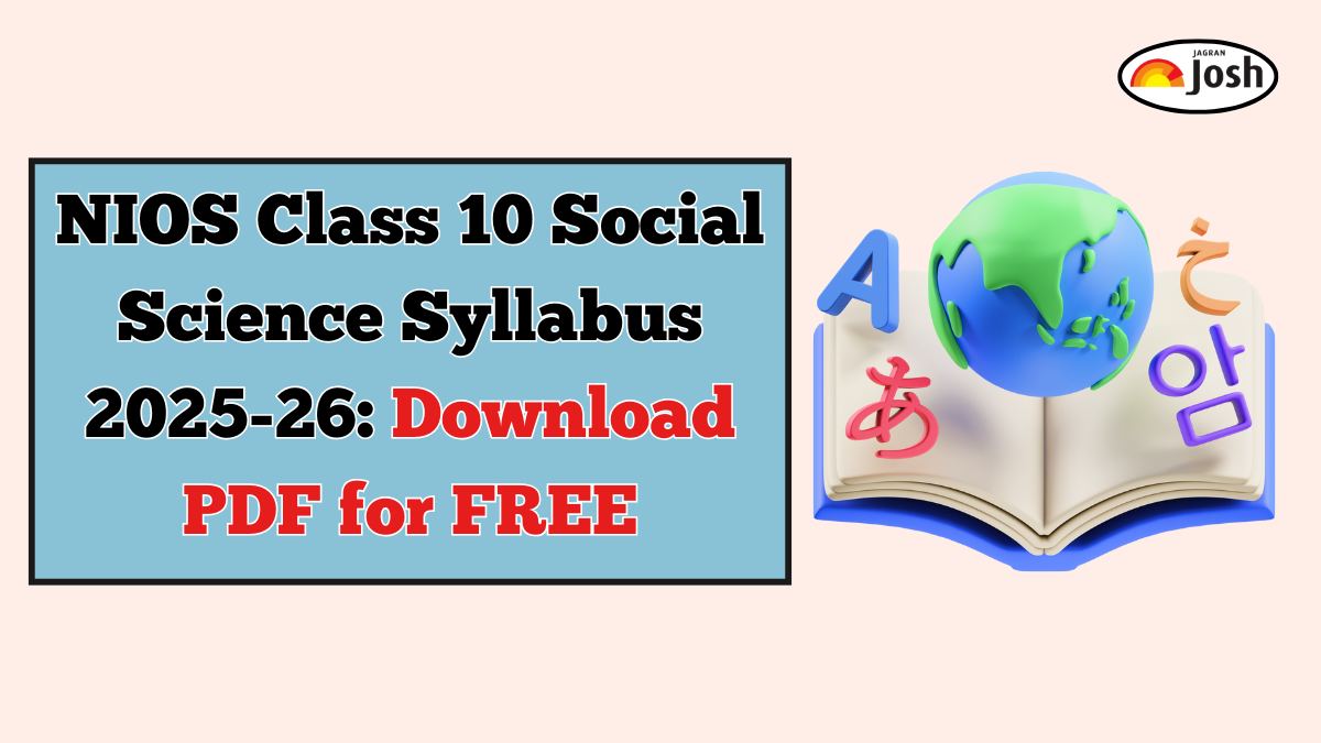 NIOS Class 10 Social Science Syllabus 2025-26: Download PDF for FREE