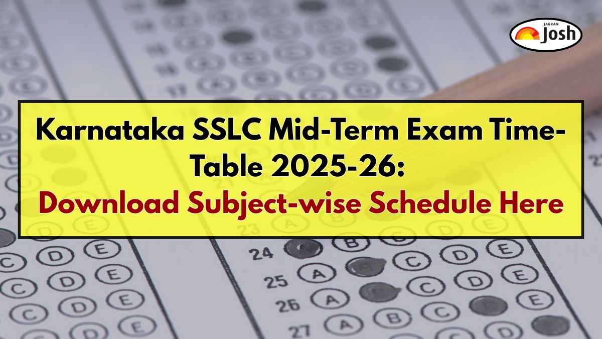 Karnataka SSLC Mid-Term Exam Time-Table 2025-26: Download Subject-wise Schedule Here