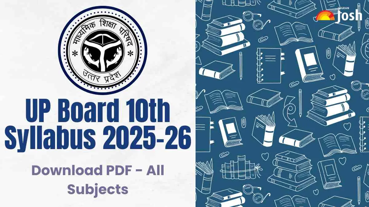 UP Board Class 10 Syllabus 2025-26 OUT: Download Subject-Wise PDF