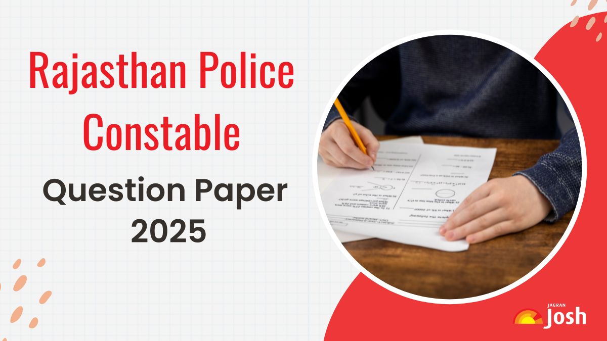 Rajasthan Police Question Paper 2025: Download Today’s Shift 1 Paper PDF for All Sets