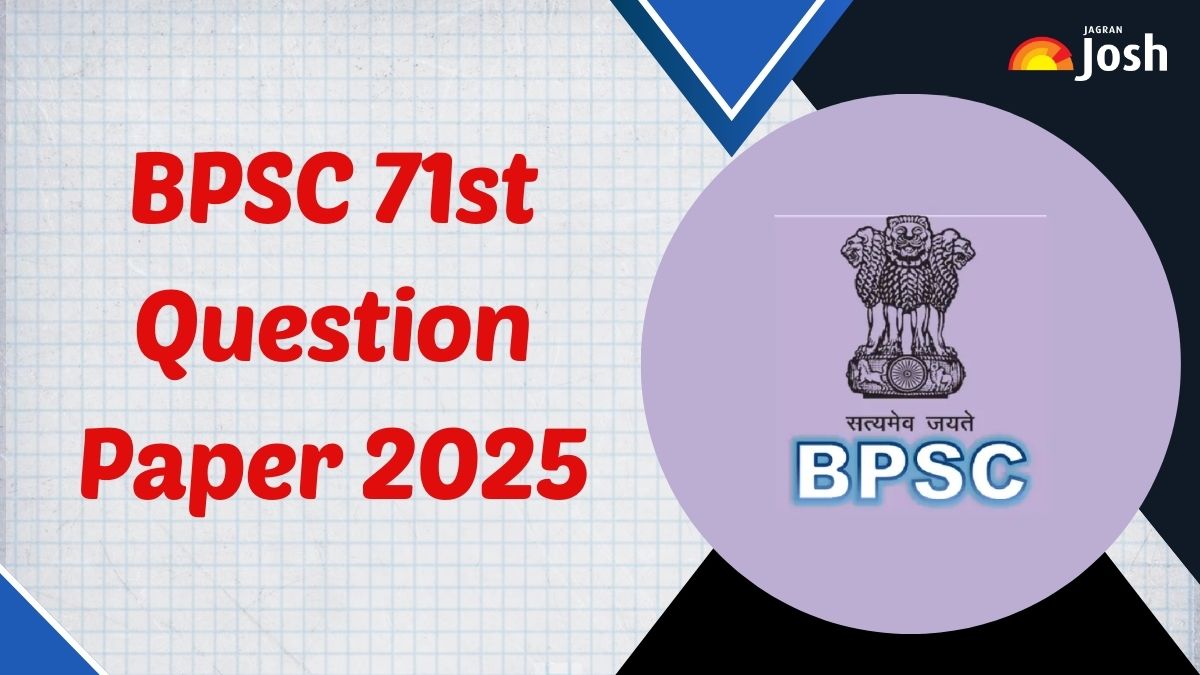 BPSC 71st प्रश्न पत्र 2025: डाउनलोड करें GS पेपर PDF
