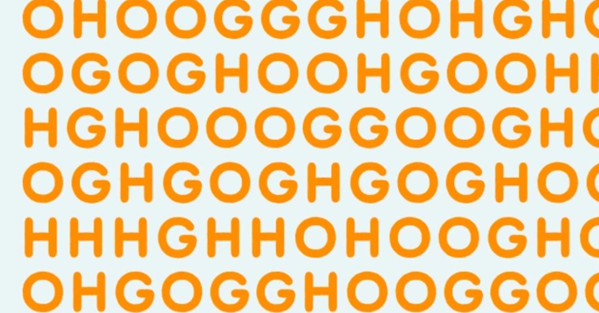 Think You’re Smart? Then Try to Spot the Hidden Word HOG in This Letter Puzzle That’s Harder Than It Looks