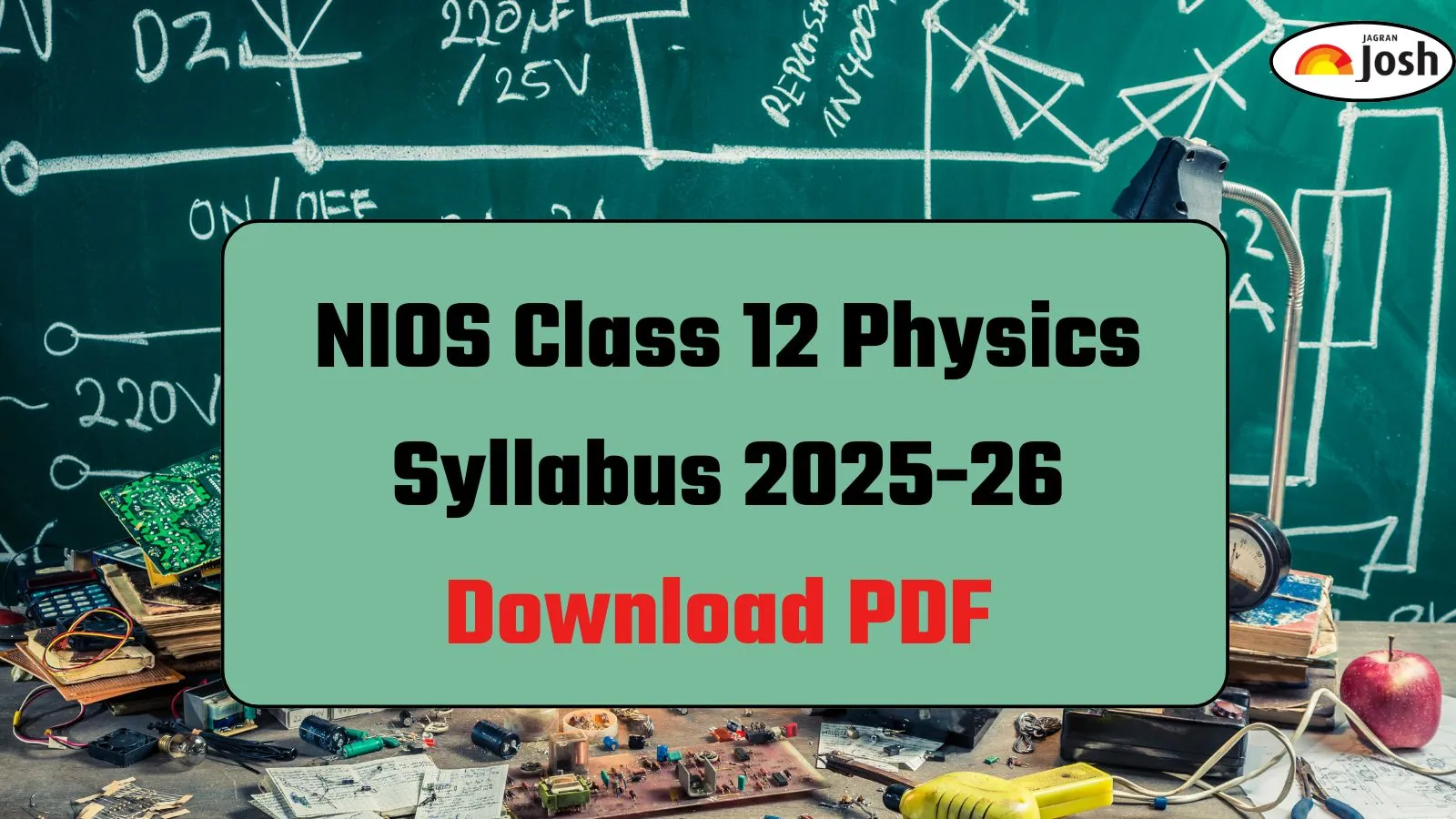 NIOS Class 12th Syllabus 2025-26