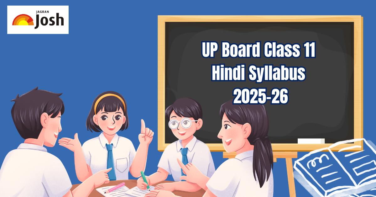 UP Board Class 11 Hindi Syllabus 2025-26: Download Free PDF Here