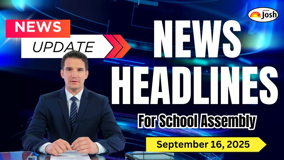 School Assembly Headlines Today (16 September): PM Modi To Launch Development Projects, ISEC Begins 5-Day Global Workshop and Other News in English