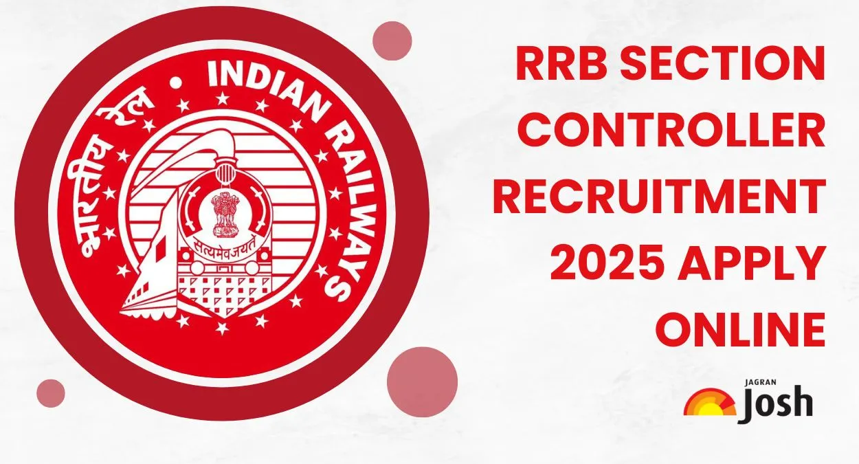 RRB Section Controller Recruitment 2025 Apply Online