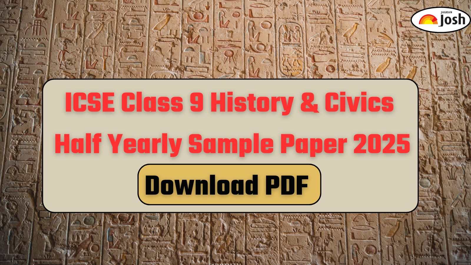 ICSE Class 9 History and Civics Sample Paper For Half Yearly Exam 2025