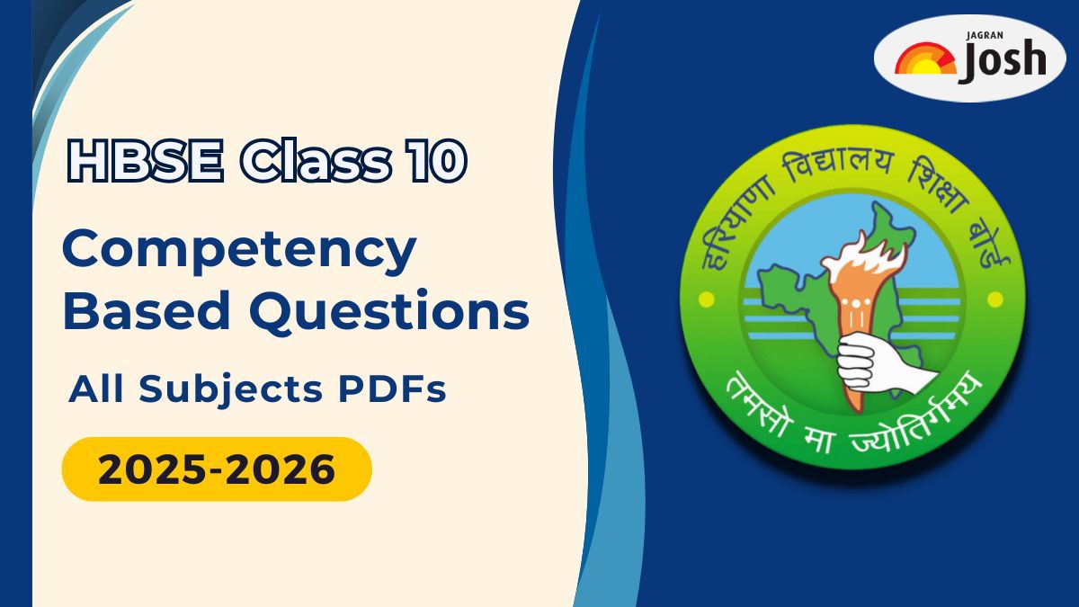 HBSE Class 10 Competency-Based Questions 2025-2026: Download Subject-Wise PDFs with Answers