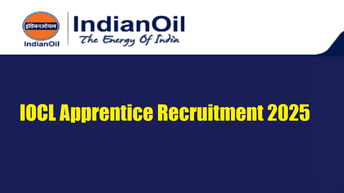 IOCL Apprentice Recruitment 2025 Notification Released at icol.com for 523 Trade/Technician/Graduate Posts - More Details Here