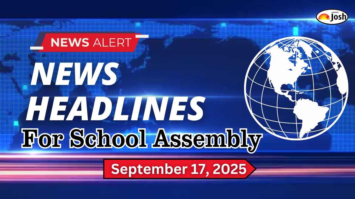 School Assembly Headlines Today (17 September): India's Cooling Action Plan, Agricultural Boost, Tax Deadline Extended and Other News in English