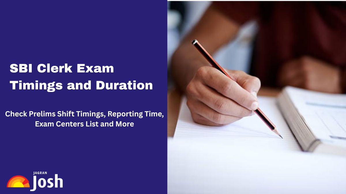 SBI Clerk Prelims Exam Timings 2025: Know Reporting Time, Exam Duration for All Shifts