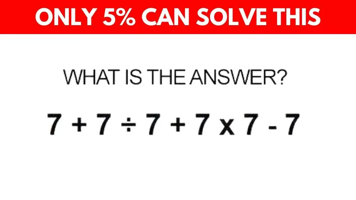 Can you solve this maths riddle?