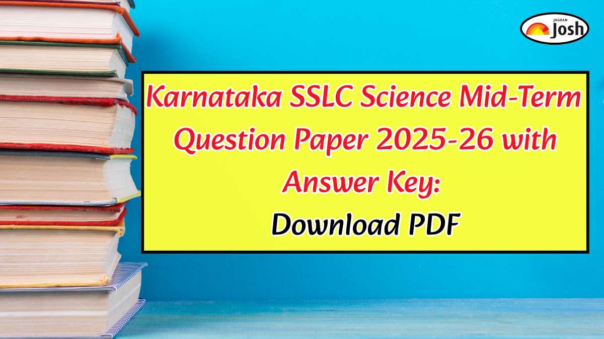 Karnataka SSLC Science Mid-Term Question Paper 2025-26 with Answer Key: Download PDF