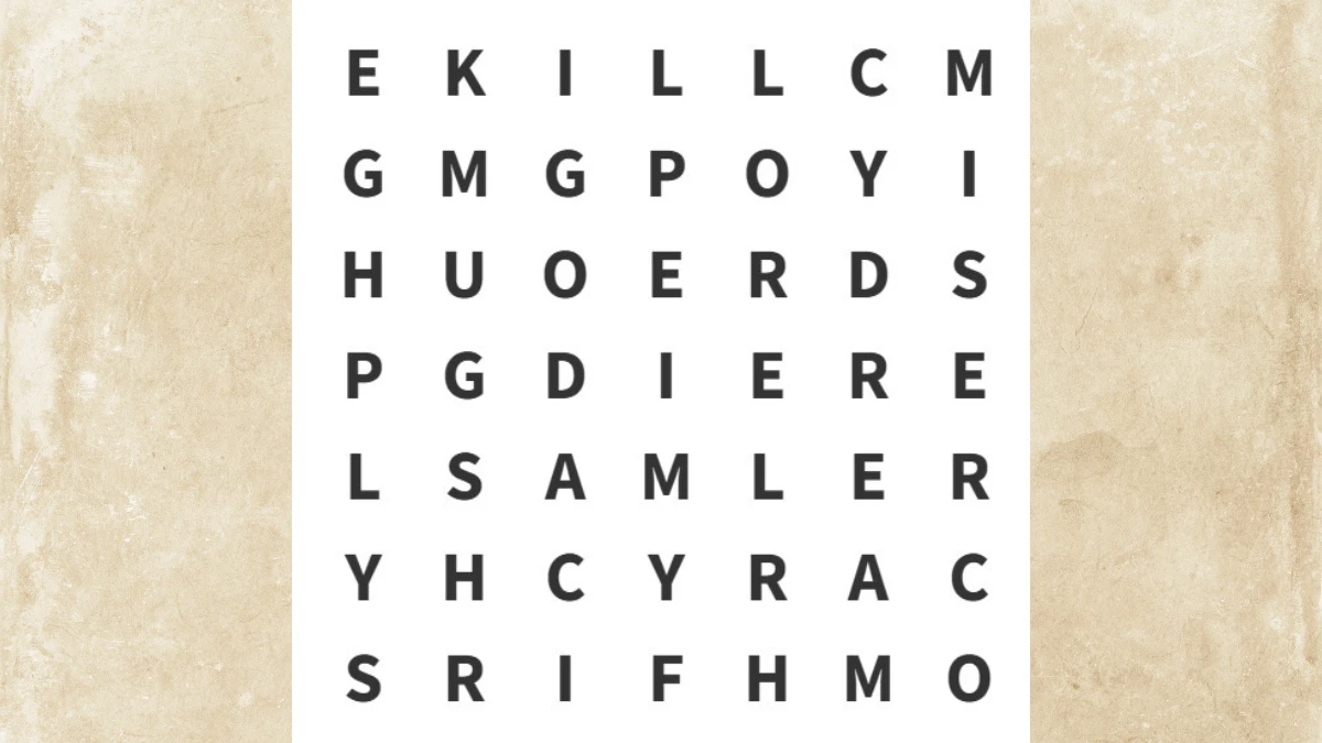 Word Puzzle: Only 1% Can Find the Hidden Word in 11 Seconds!