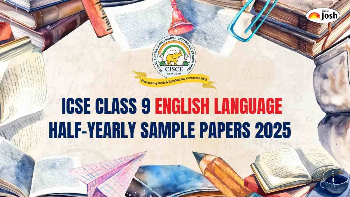 ICSE Class 9 English Language Half Yearly Sample Paper 2025: Download PDF