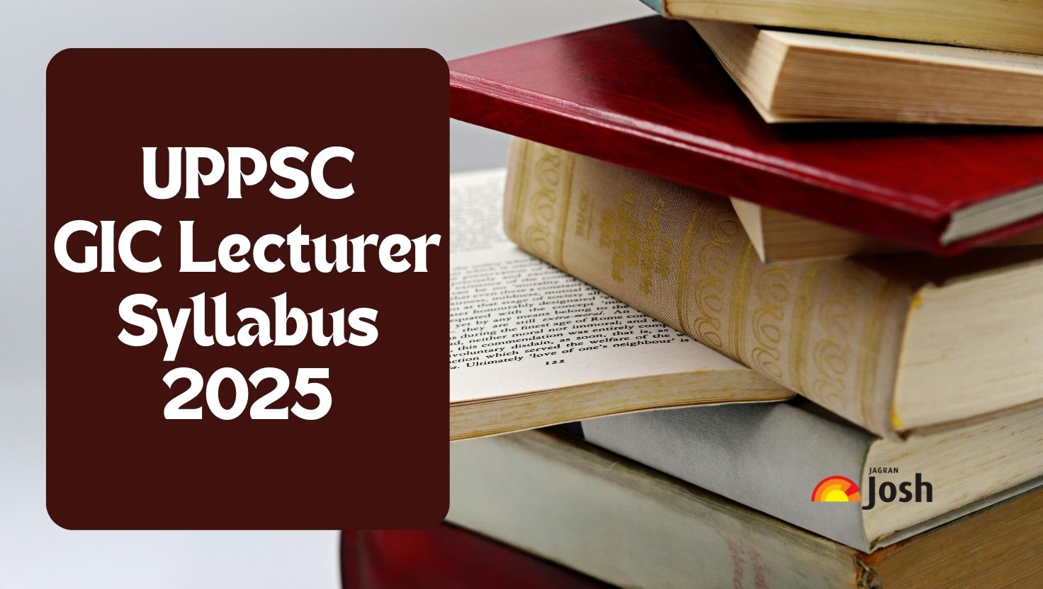 UP GIC Lecturer Syllabus 2025: Download Prelims & Mains Exam Syllabus PDF