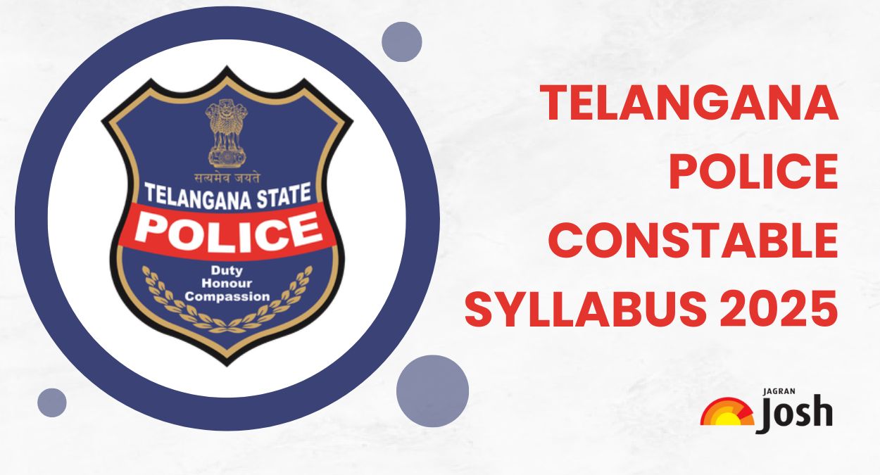 Telangana Police Constable Syllabus 2025: Check Subject Wise Topics for Written Test & Download PDF