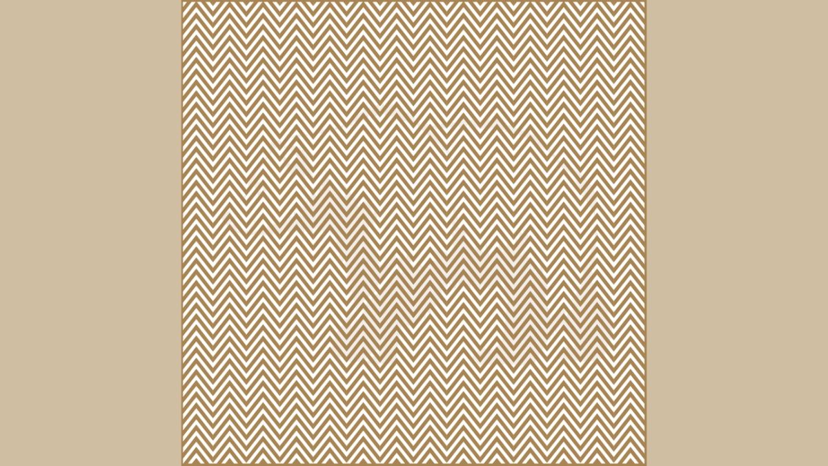 Are you a Genius Metrix Level Visionary? Then Find Out the Hidden Animal in this Zigzag Chevron-Pattern Optical Illusion