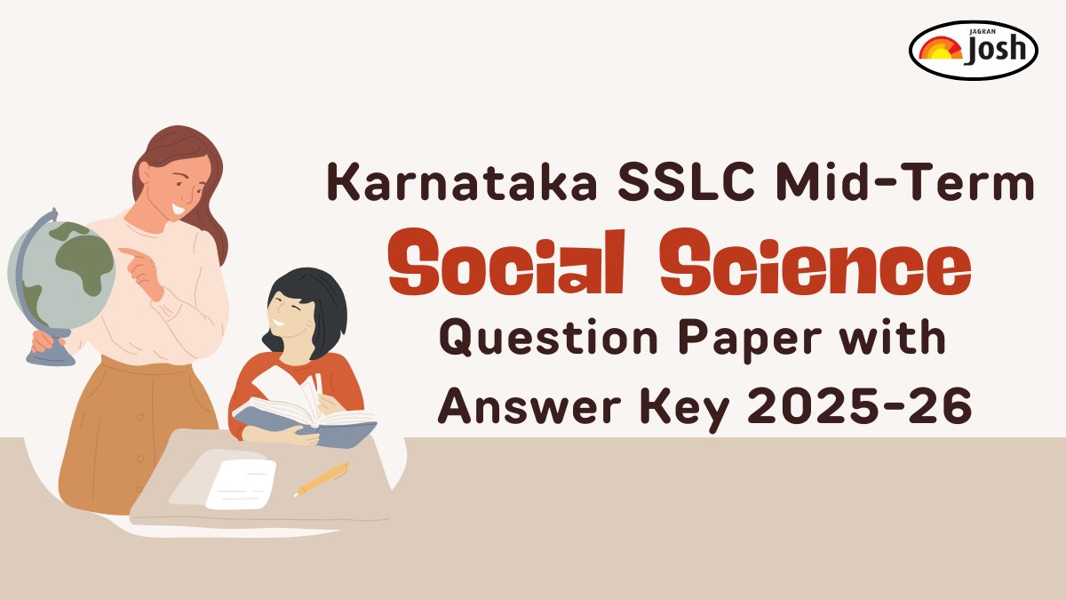 Karnataka SSLC Social Science Mid-Term Question Paper 2025-26 with Answer Key: Download PDF