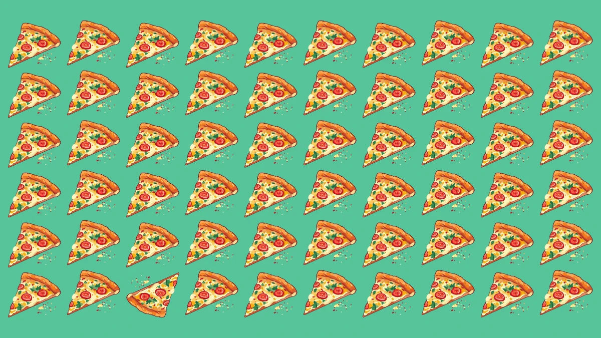 Find the odd pizza slice