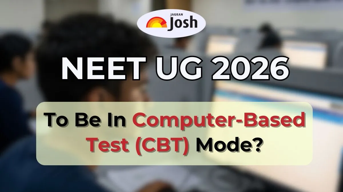 NEET UG 2026 Exam May Shift to CBT (Computer-Based Test) Mode