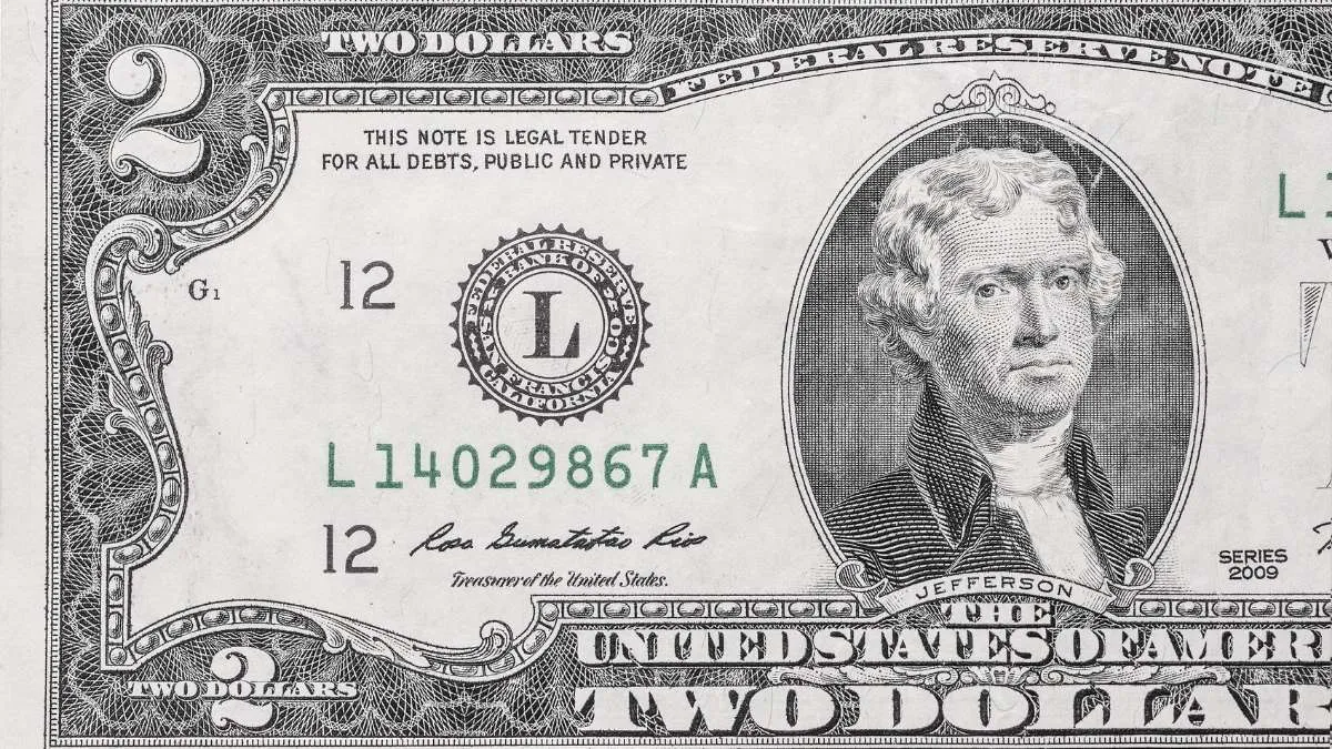 The 2-dollar bill