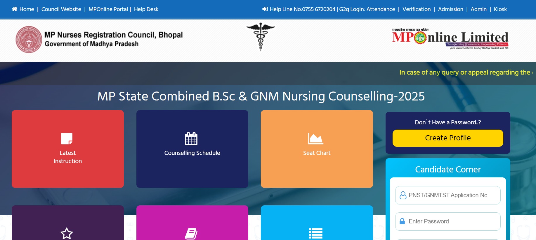 MP Nursing 2025 Round 1 Counselling Registration Commence at dme.mponline.gov.in, Check Schedule Here