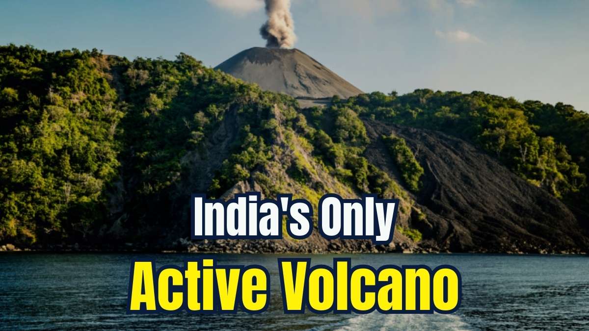 Where is India’s Only Active Volcano Located? Check its Location and History