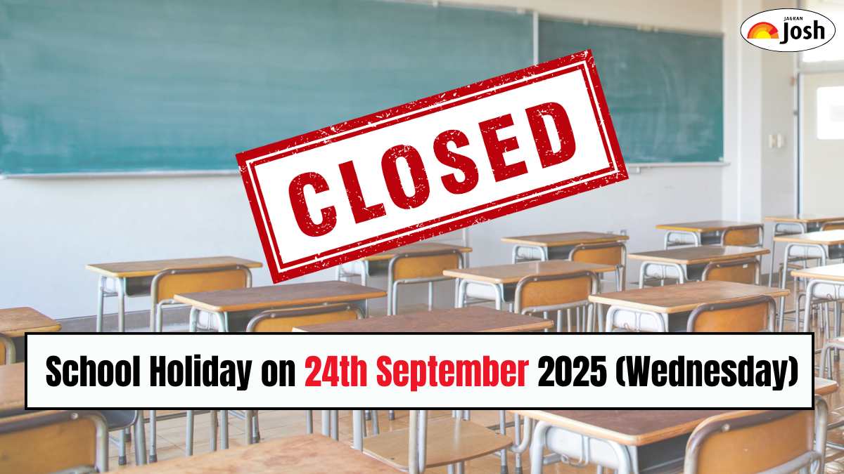 School Holiday on 24th September 2025 (Wednesday): Schools Closed in THESE States Due to Rains & Regional Festivals