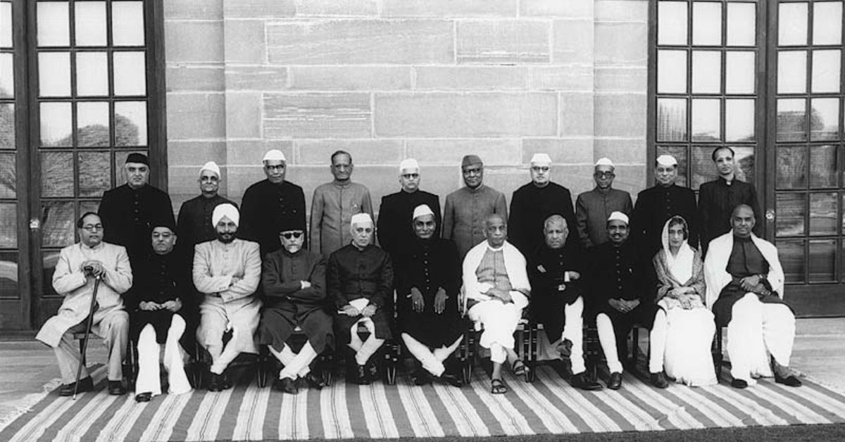 First Cabinet of India 1947