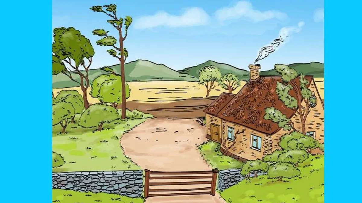 Spot the Mistakes in this Rural Landscape in 12 Seconds