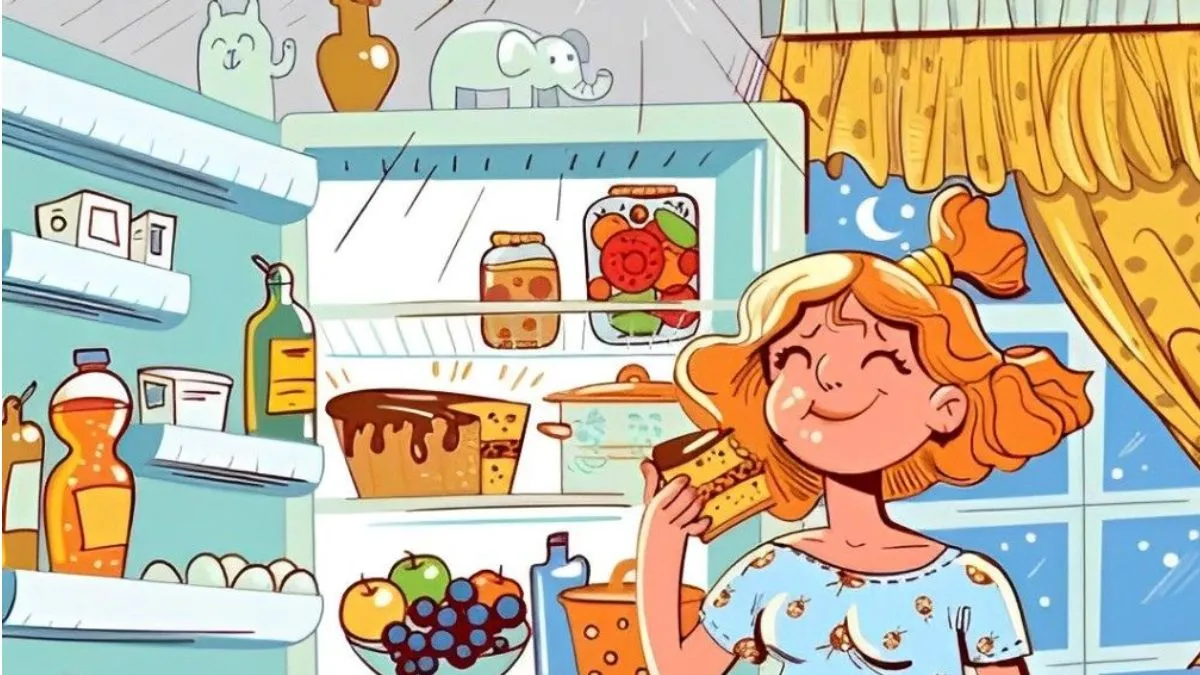 Spot the strawberry!