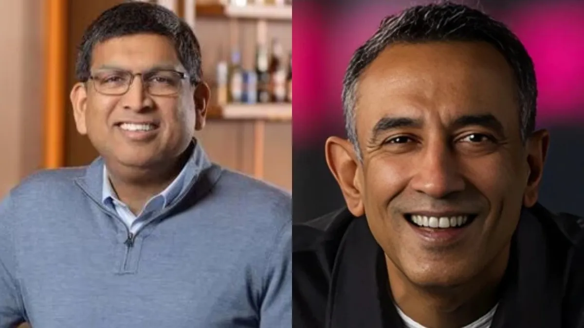 U.S. Firms Appoint Indian-Origin Leaders Rahul Goyal (left) and Srinivas Gopalan (right) Amid H-1B Visa Fee Hike.