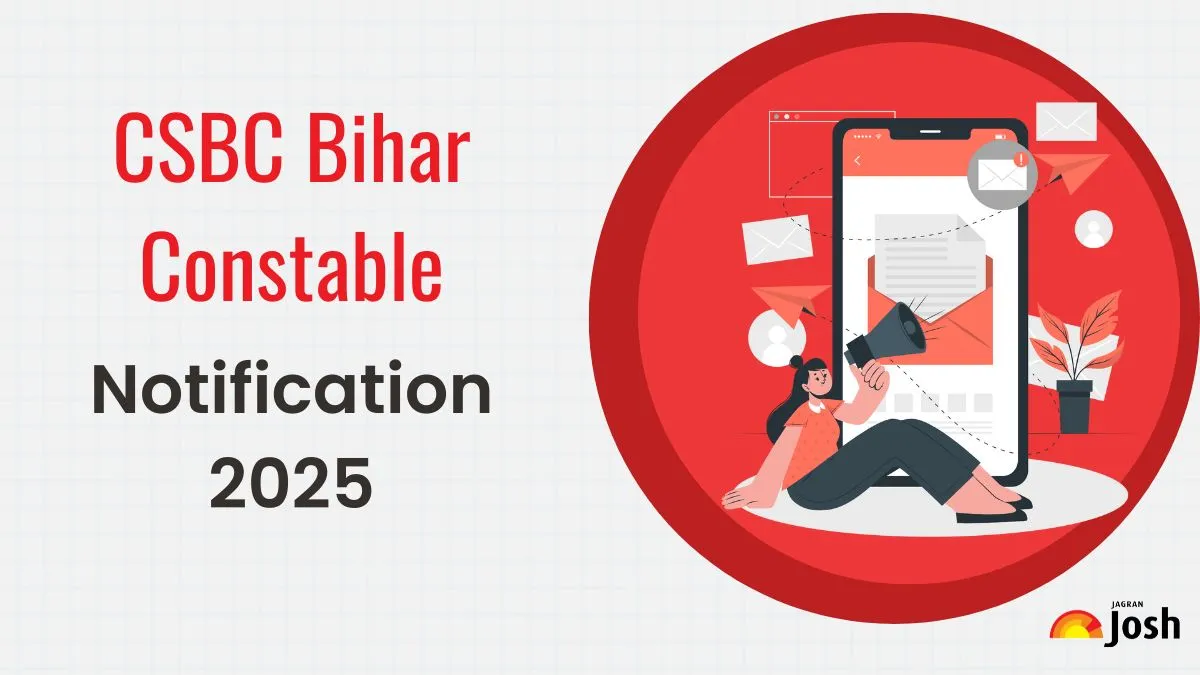 CSBC Bihar Police Constable Notification 2025