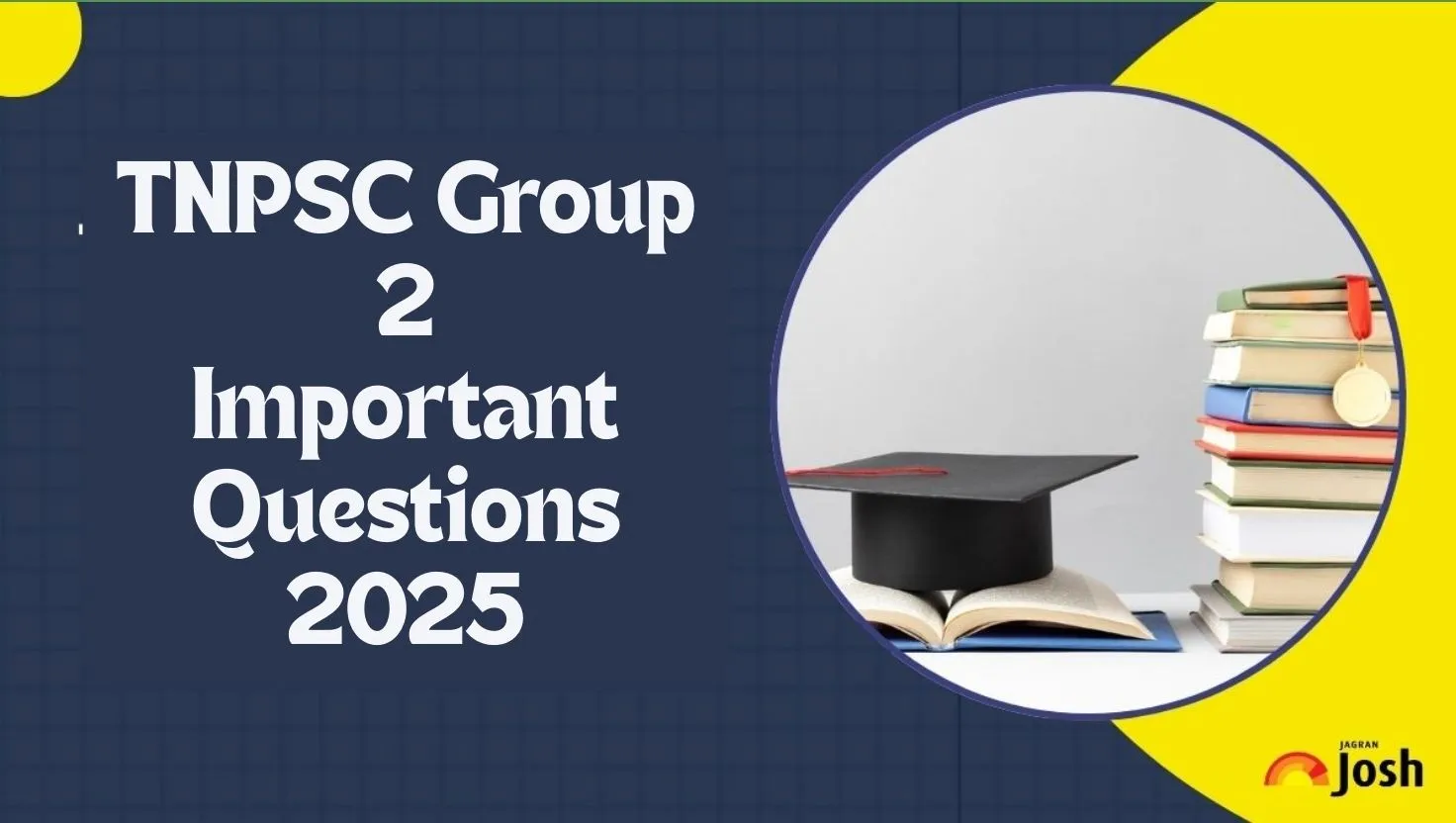 TNPSC Group 2 Important Questions 2025