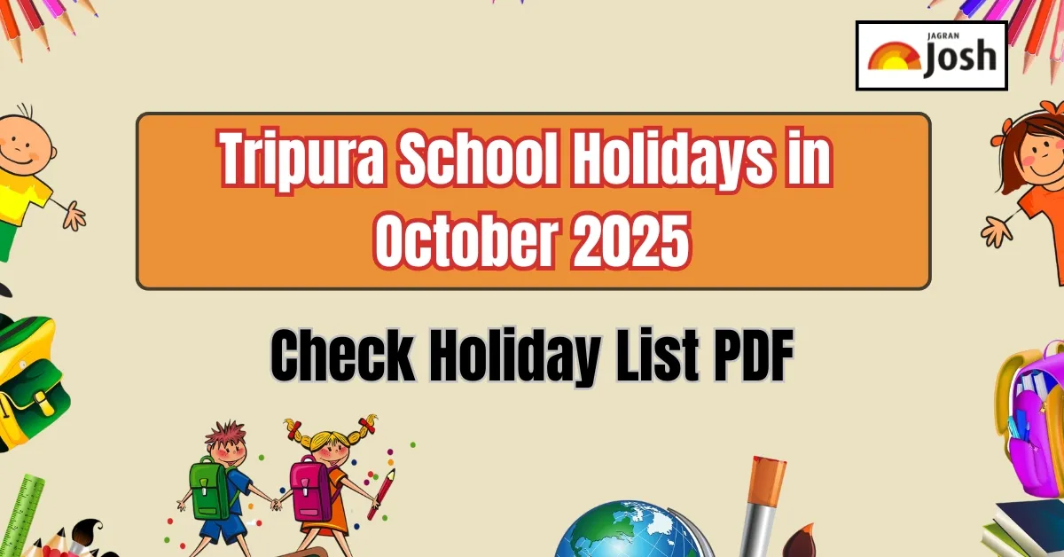 Tripura School Holiday List in October 2025