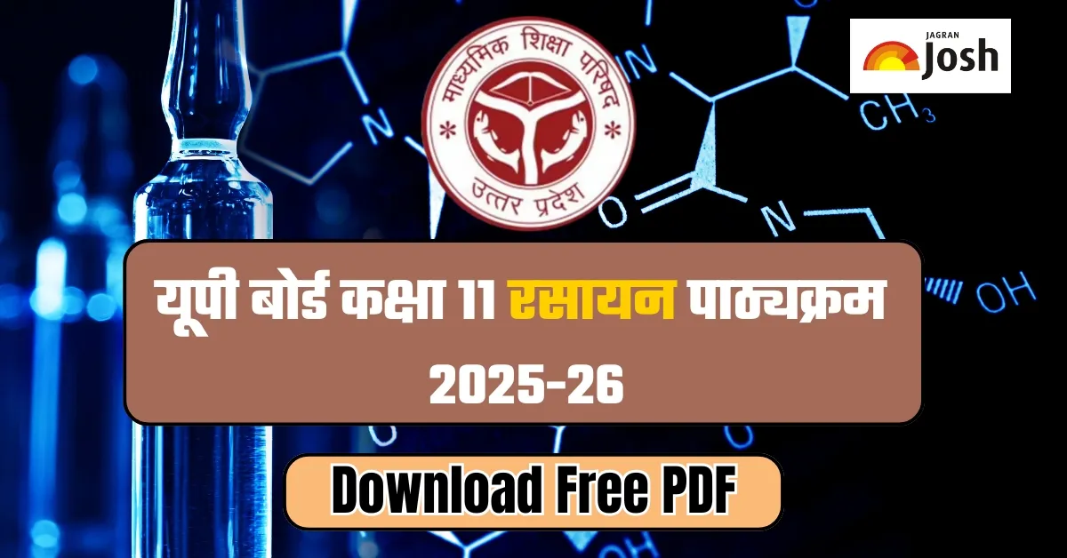 UP Board Class 11th Chemistry Syllabus 2025-26