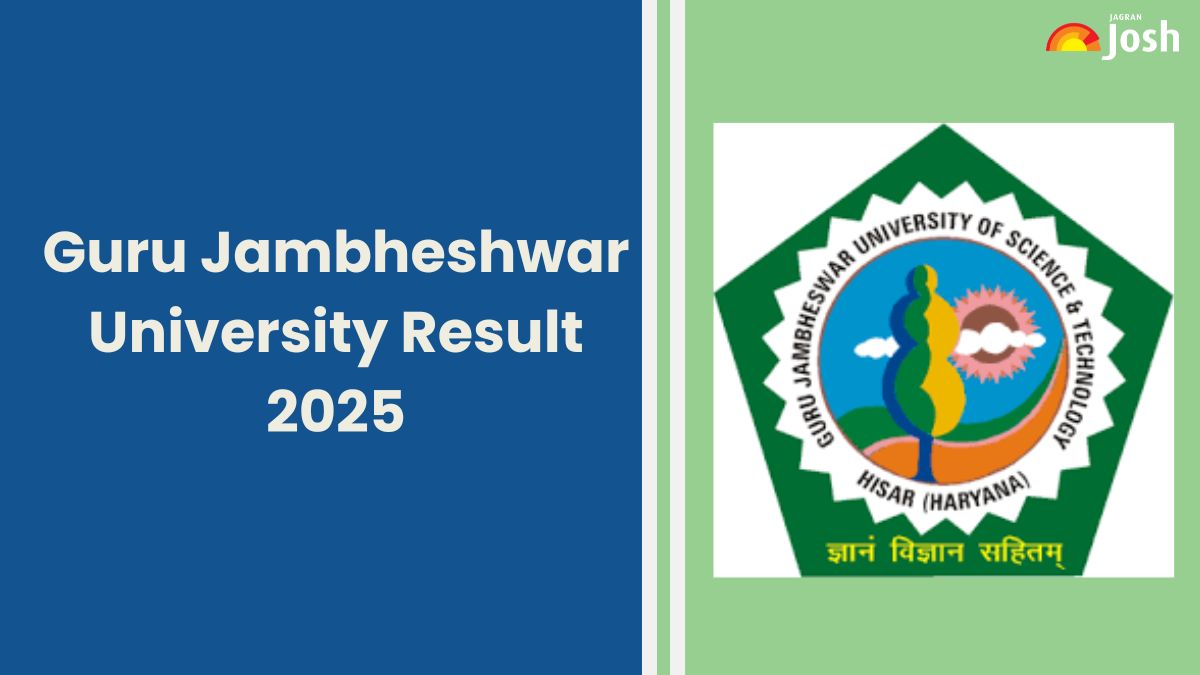GJU Result 2025 OUT at gjust.ac.in: Download Guru Jambheshwar University UG and PG Result PDF