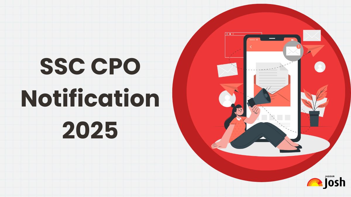 SSC CPO Notification 2025 PDF Out: Apply Online at ssc.gov.in for 3073 Vacancies