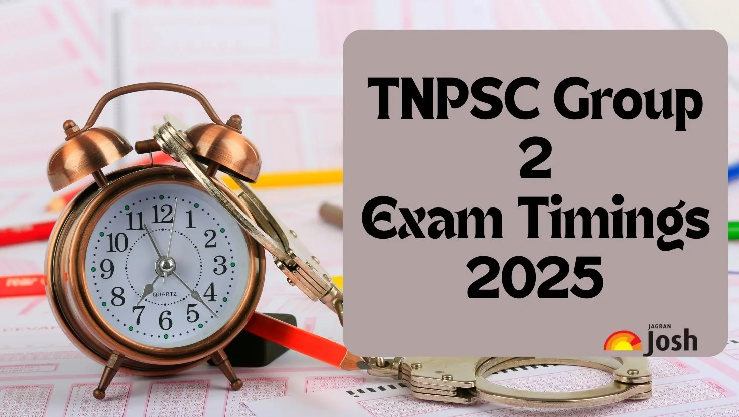 Check the TNPSC Group 2 Exam Timings 2025