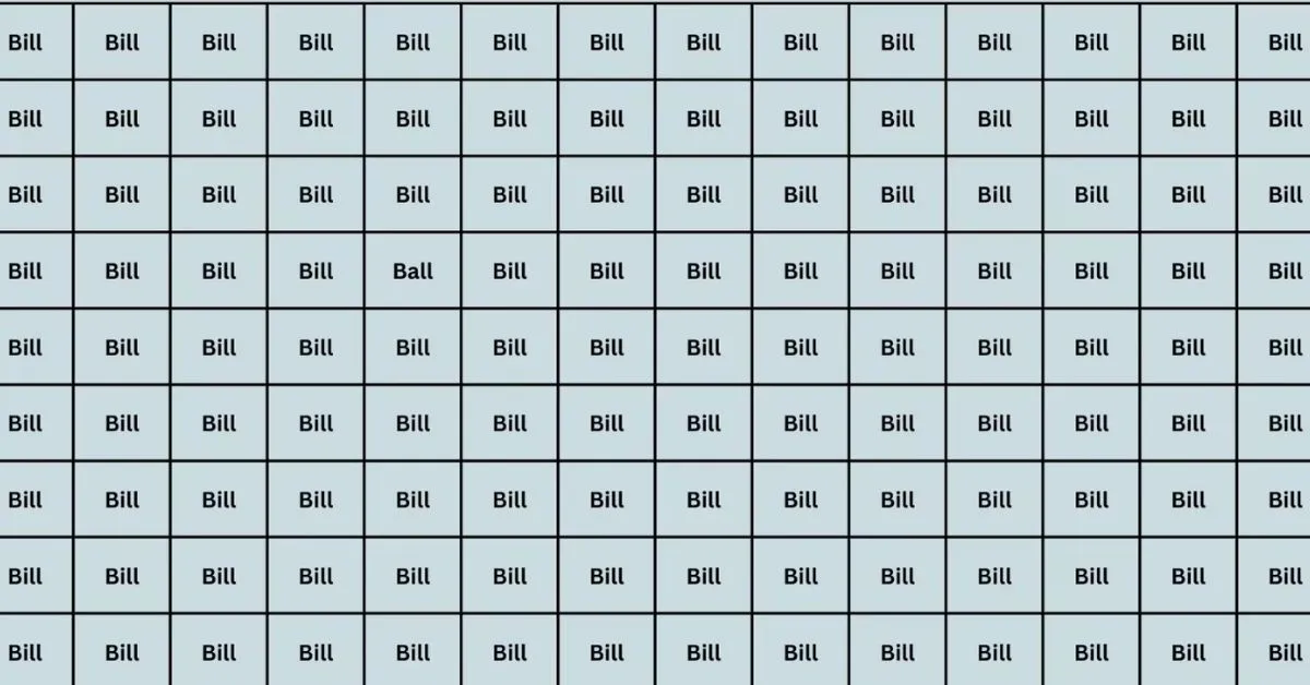 Find the Hidden Word BALL