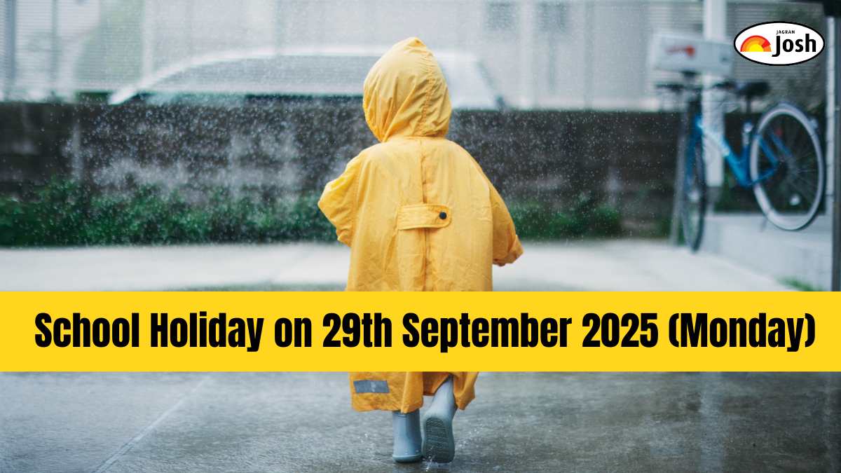 School Holiday on 29th September 2025 (Monday): Schools Closed in THESE States Due to Rains & Festivals