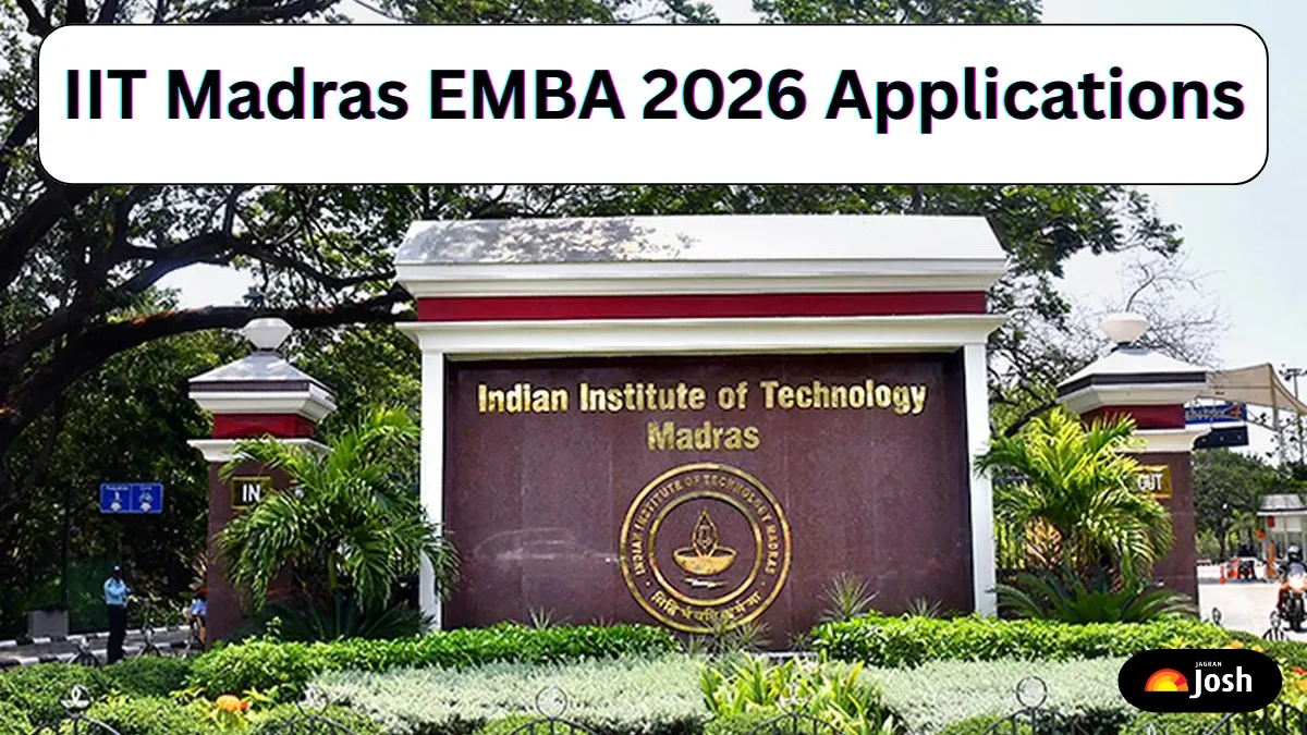 IIT Madras EMBA 2026 Applications