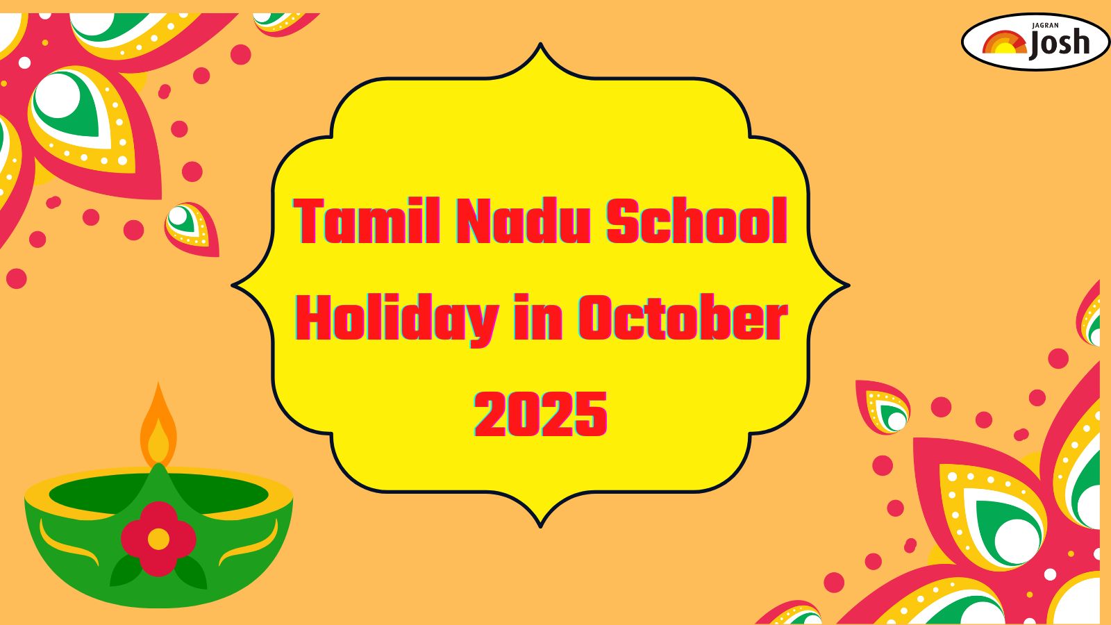 Tamil Nadu School Holiday List  in October 2025 - Check Full List of School Holiday Here