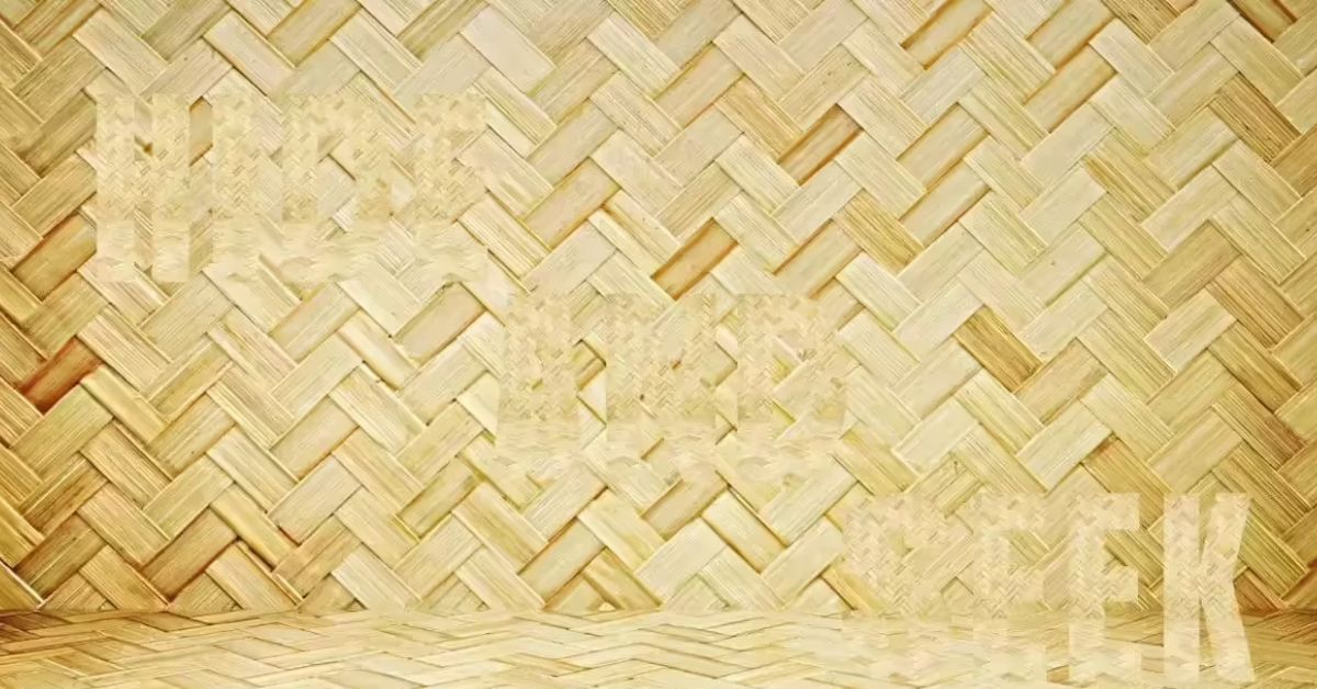 Do You Have the High IQ of 1 in 100 People to Quickly Detect the Hidden Words in This Confusing Bamboo Themed Optical Illusion?